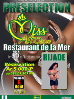 Pré-sélection Miss Afro 2016 - Nosy Be