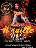 Princess K.Raille‍ - live anniversaire au Ch'Luiggy Tsiazotafo‍