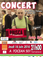 Prisca Tas de feraille en concert à l'Ocean 501 Tamatave