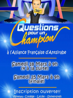 Questions pour un champion à AF - Alliance Française d'Antsirabe‍