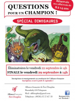 Questions pour un champion spécial dinosaures - AF - Fort-Dauphin‍