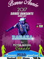 Rabaza‍ bonne année 2017 - soirée dansante au Foyer Social Canada Toamasina‍
