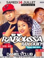 Raboussa‍ & Rah-ckiky‍ en show case Daniel'Club Toulouse‍