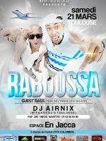 Raboussa 15 ans de scène à Toulouse Espace en Jacca