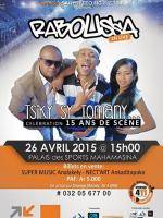 Raboussa en live - Tsiky sy tomany Célébration 15 ans de scène au Palais des sports de Mahamasina