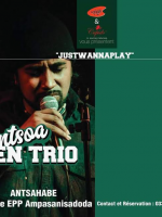 Rado Manantsoa‍ en trio au Urban Café Antsahabe‍