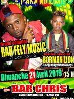 Rah Fely & Borman Lion Bar Chris Ambolomadinika