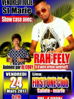 Rah Fely‍ en concert First One Discotek‍