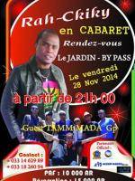 Rah-Ckicky en cabaret au Jardin By Pass