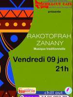 Rakotofrah zanany en concert au Chillout Café