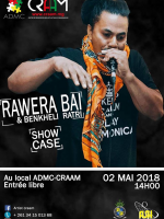 Rawera Bai & Benkheli Ratri‍ en show case Espace Art Public (CRAAM) Ankatso‍