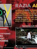 Razia Akory en concert exceptionnel à Paris au Sunset