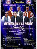 Rebika reveillon Salle Polyvalente Argonay