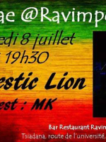Reggae amin'ny Bar Restaurant Ravimpôntsy - avec Majestic Lion‍
