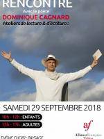 Rencontre avec le poete Dominique Cagnard AF - Alliance Française de Toliara