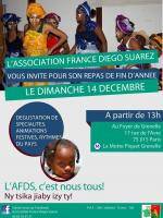 Repas de fin d'année par l'Association France Diégo Suarez au Foyer de Grenelle Paris
