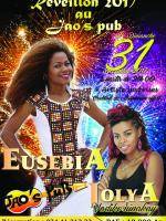 Réveillon 2017 au JAO'S PUB avec Eusebia & Jolya