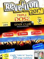 Réveillon 2018 triple dose au Snix Club Antanambazaha
