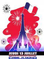 Réveillon fête nationale française Discothèque Case A Nono Sainte-Marie