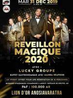 Reveillon magique Lion d'Or Anosy Avaratra Lucky Groupe