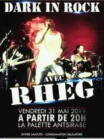 Rheg dark in rock La Palette Antsirabe