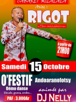Rigot‍ cabaret milalala O!Festif Rasta Andoharanofotsy‍ animé par Nelly J‍
