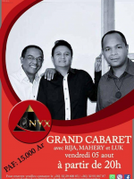 Rija, Mahery & Luk - Grand cabaret au Onyx Ivato