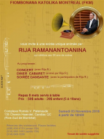Rija ramanantoanina‍ 30 ans de scène - Complexe Romeo V. Patenaude Montréal