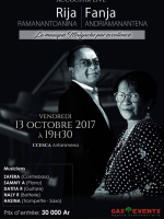 Rija ramanantoanina‍ & Fanja Andriamanantena‍ accoustik live au CCESCA Antanimena‍