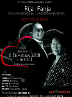 Rija ramanantoanina‍ & Fanja Andriamanantena‍ acoustik live - CCESCA Antanimena‍