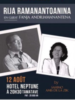 Rija Ramanantoanina & Fanja Andriamanantena - Hotel Neptune Toamasina