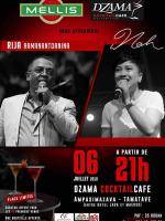 Rija ramanantoanina & Inah en concert Dzama Cocktail Café Tamatave