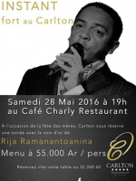 Rija Ramanantoanina - Instant fort au Café Charly Carlton