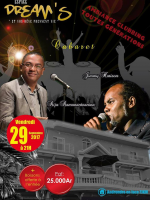 Rija ramanantoanina‍ & Jimmy Harison‍ cabaret Espace Dream's Androndra