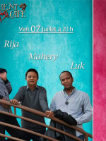 Rija ramanantoanina‍ , Luk‍ & Mahery‍ au Piment Café Behoririka‍