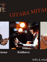 Rija Randrianivosoa‍ , Nini Kolibera‍ , Tarika kolibera‍ - gitara mitafa - Piment Café Behoririka‍