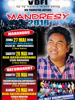 Rija Rasolondraibe en concert à Vatomandry