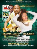 Rijade & Hazolahy Salle Tropikal Palace Marseille