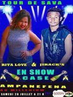 Ritah Love & Jirac'ks en show case Millenium Discothèque Ampanefena