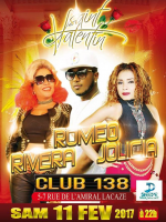 Rivera‍ & Romeo‍ au Club 138 - La Réunion‍ - invitée : Jolicia‍