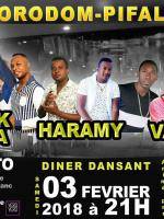 Rodorodom-pifaliana au CCI -  Centre de Conférence Internationale Ivato avec Black Nadia, Haramy, Vaney's, Francis turbo