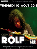 Rolf‍ en concert Is'Art Galerie‍