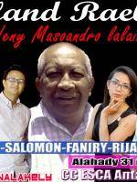 Rolland Raelison "Neny Masoandro lalaina" avec Mahery, Fafah, Salomon, Faniry, Rija R, Lilie, Poon au CCESCA