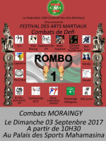 Rombo 1ère édition - Palais des Sports Mahamasina‍ combats moraing