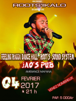 Rootsikalo‍ en cabaret live au  JAO'S PUB‍