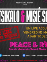 Rootsikalo‍ & Mr Sayda‍ en live acoustique Peace & Rose 67Ha‍