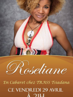 Roseliane en cabaret chez Trass Tsiadana