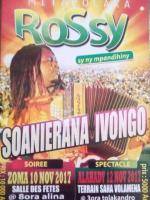 Rossy en concert Terrain Saha Volamena Soanierana Ivongo - Salle Des Fetes Soanierana Ivongo