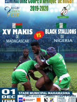 Rugby - XV Makis vs Black Stallions - Stade Municipal de Mahamasina‍