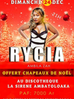 Rycia‍ en show case - La Sirene Ambatoloaka‍